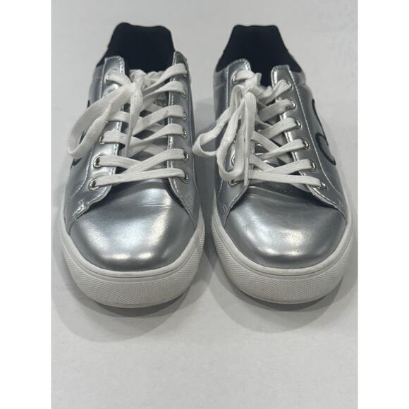 Disney Mickey Mouse Silver Character Sneakers Shoes Womens 9 - Picture 8 of 8